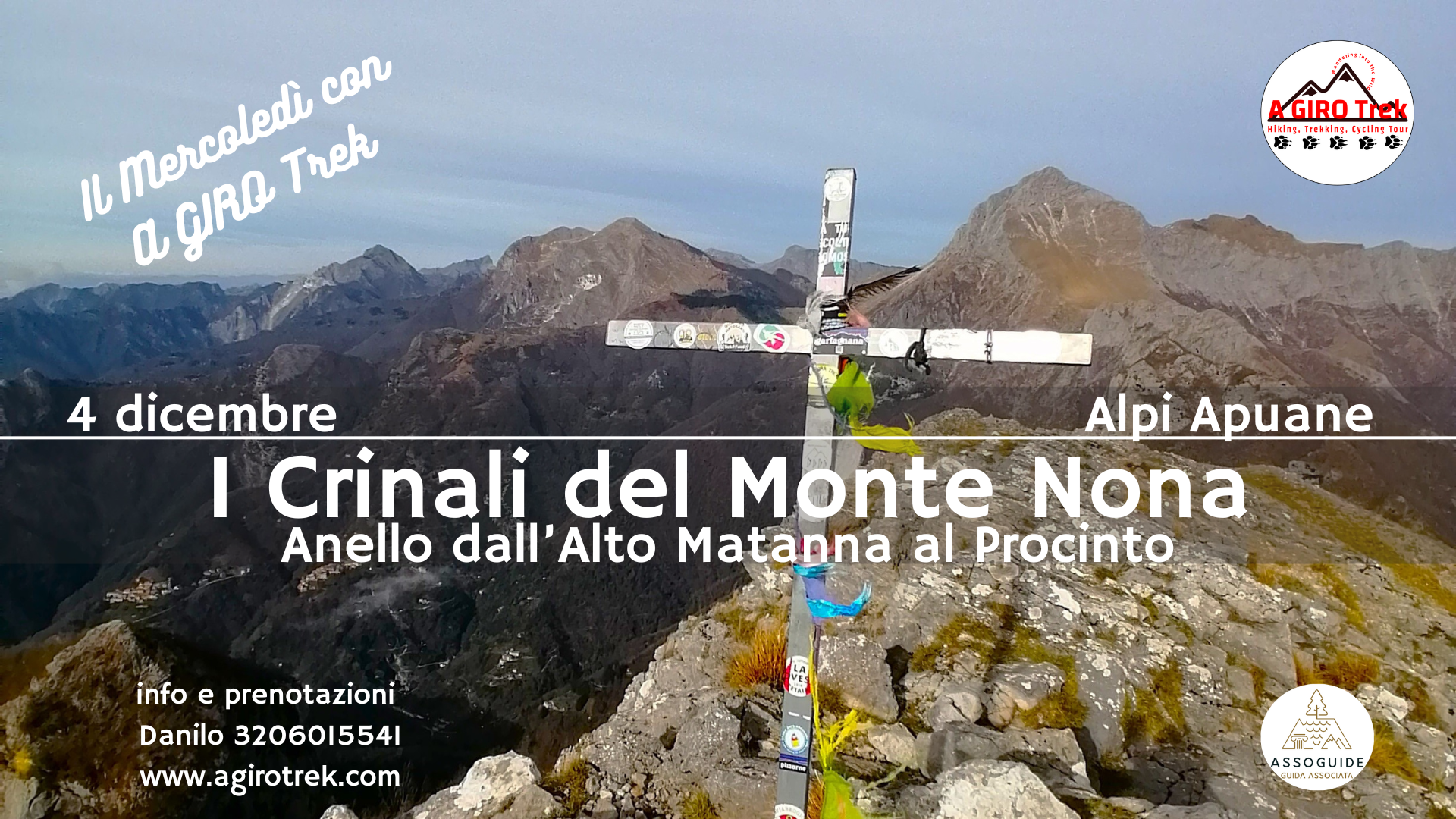 alpi apuane trekking settimanale